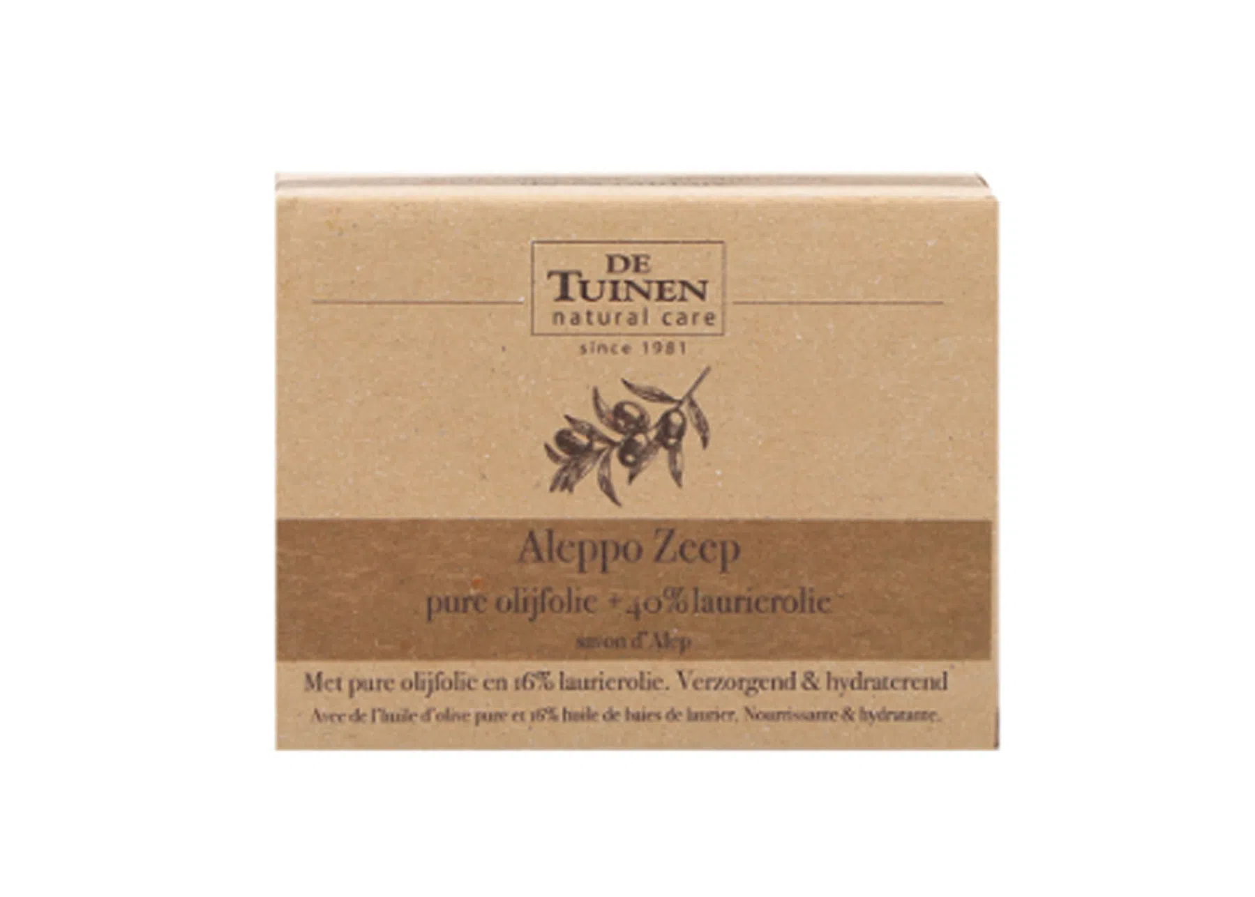 De tuinen aleppo zeep